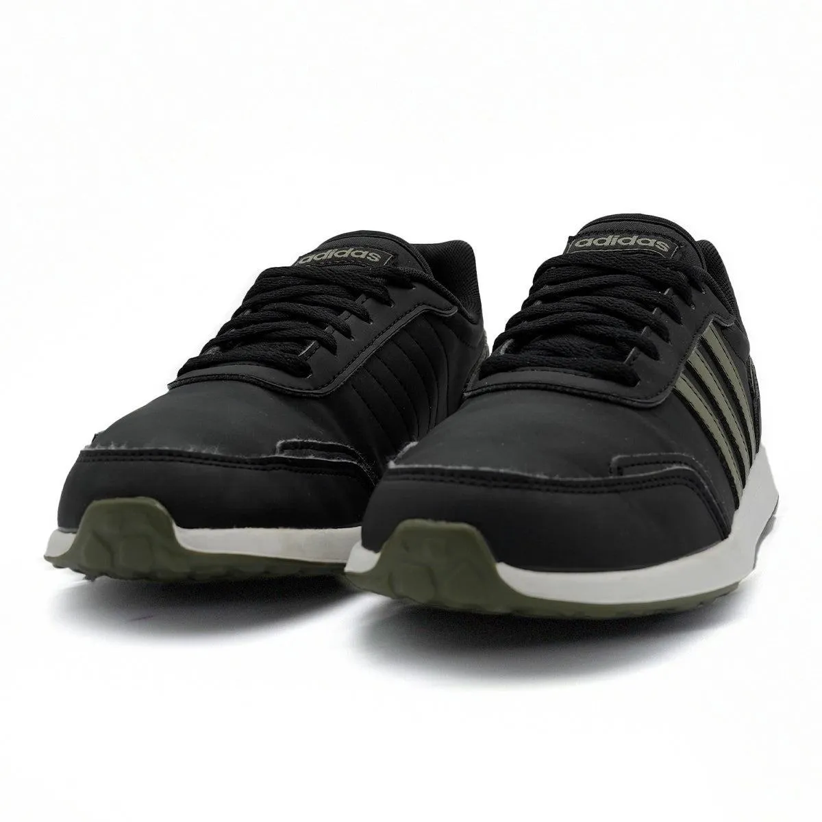 Adidas Sneakers Leather Black Colour For Kids