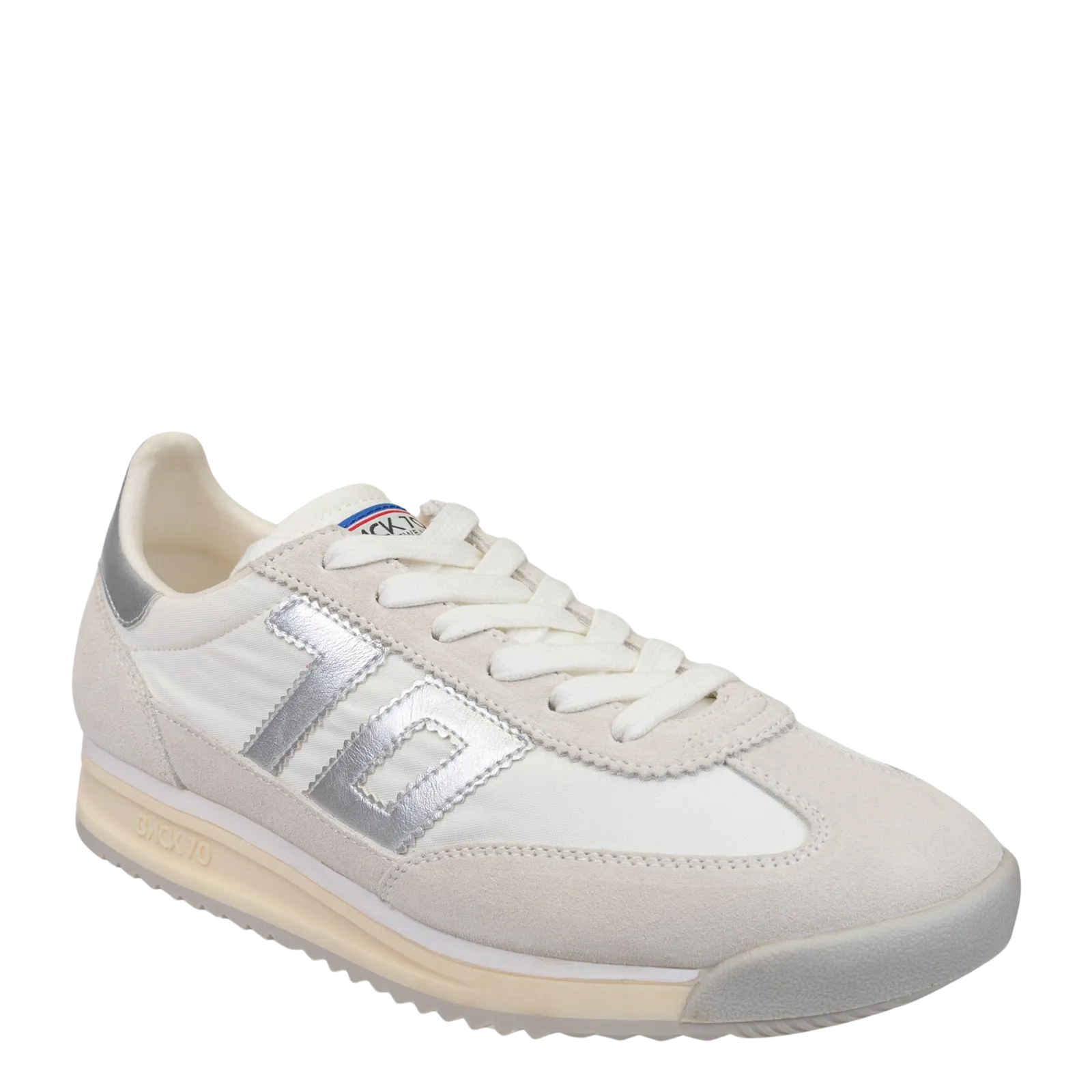 BACK 70 - BARKLEY JOGGER in METALLIC SILVER Sneakers