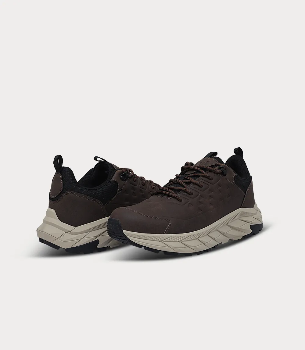 BM6243-BROWN/BLCK-Men Sneakers