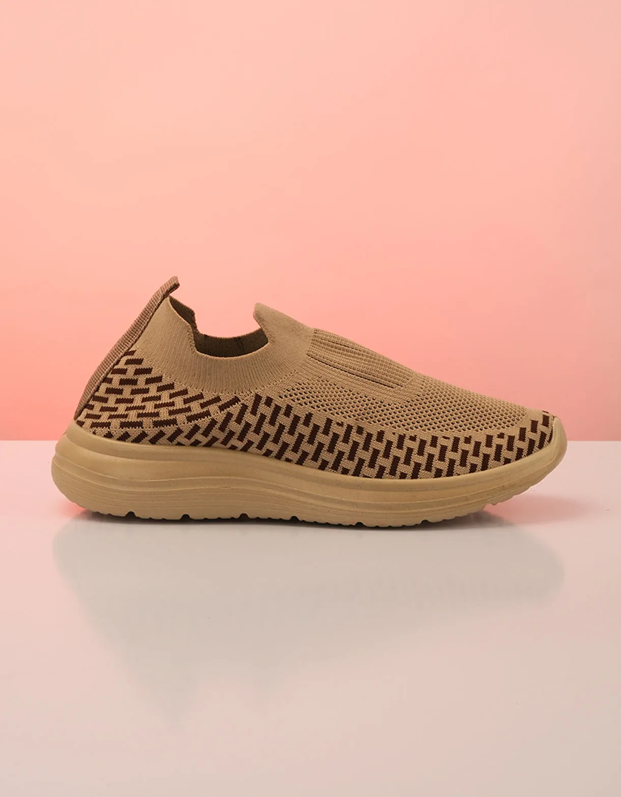 Desert Weave Slip-On Sneakers