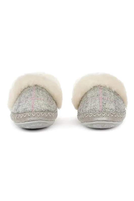 Diana Harris Tweed Slippers