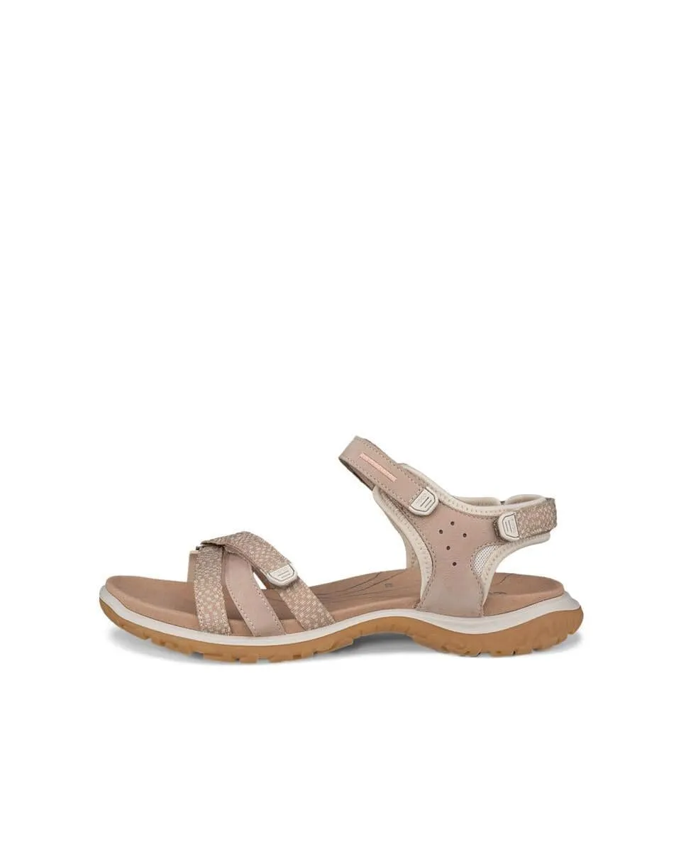 Ecco Women's Offroad Roam Sandals- Nude/ Limestone