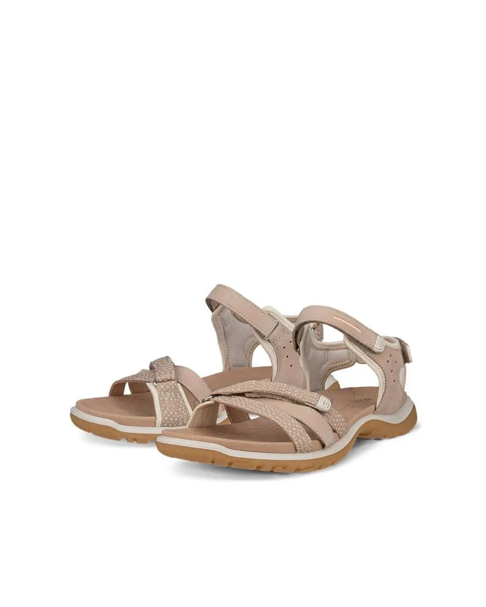 Ecco Women's Offroad Roam Sandals- Nude/ Limestone