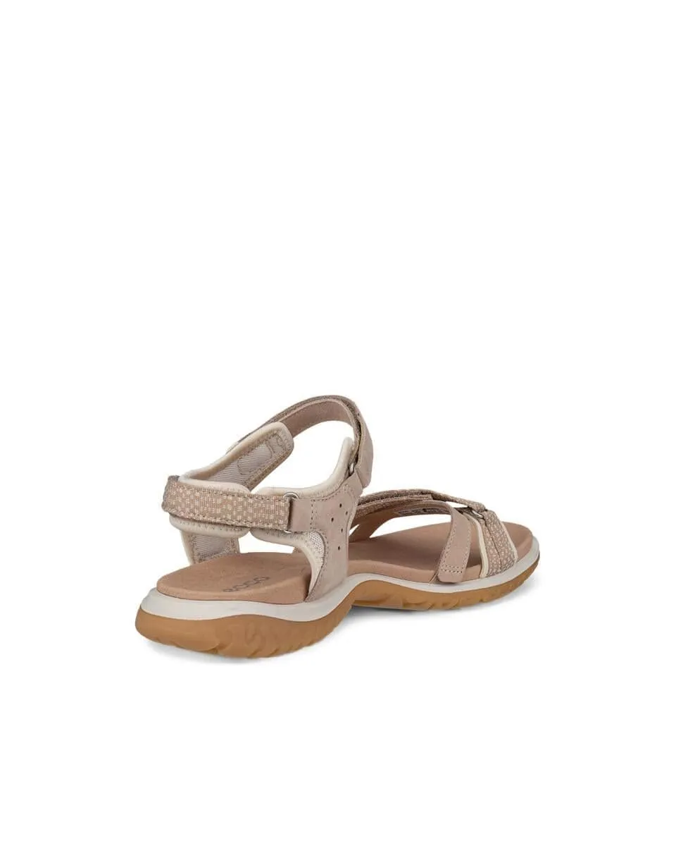 Ecco Women's Offroad Roam Sandals- Nude/ Limestone