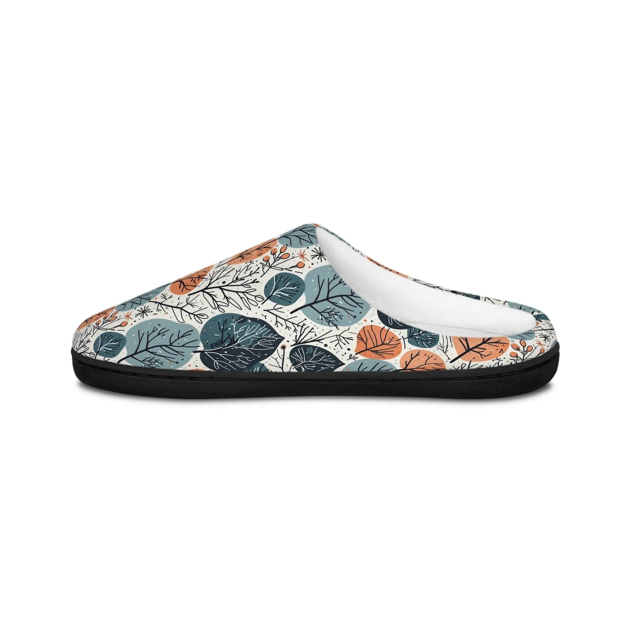 Freezing Leaves Women's Indoor Slippers - Comfortable Home Footwear