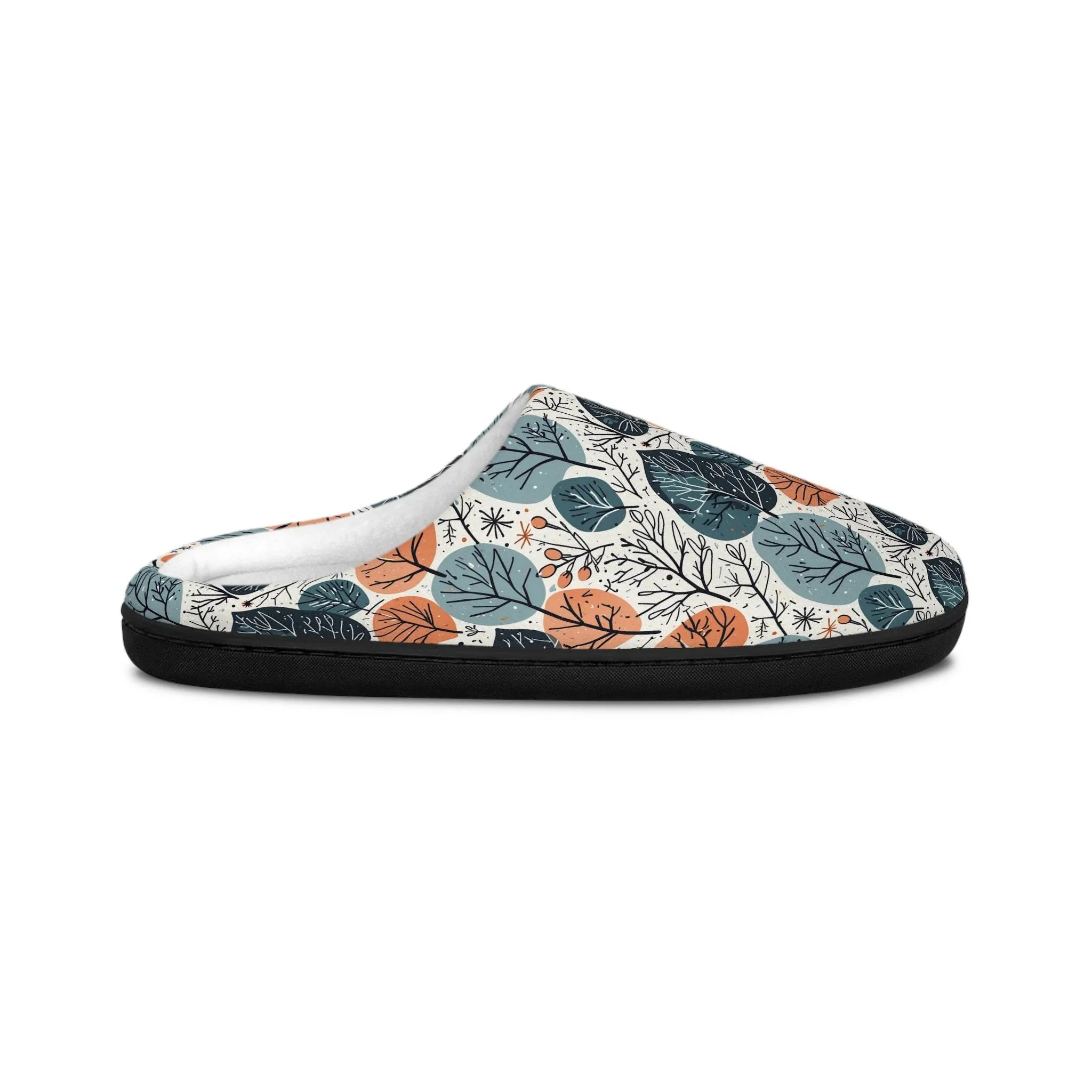 Freezing Leaves Women's Indoor Slippers - Comfortable Home Footwear
