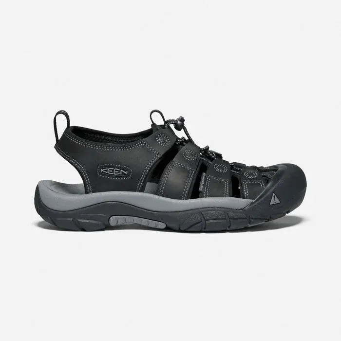 Keen Men's Newport Sandals- Black/ Steel Grey