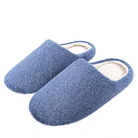 Men's Winter Soft Plush Warm Home Slippers