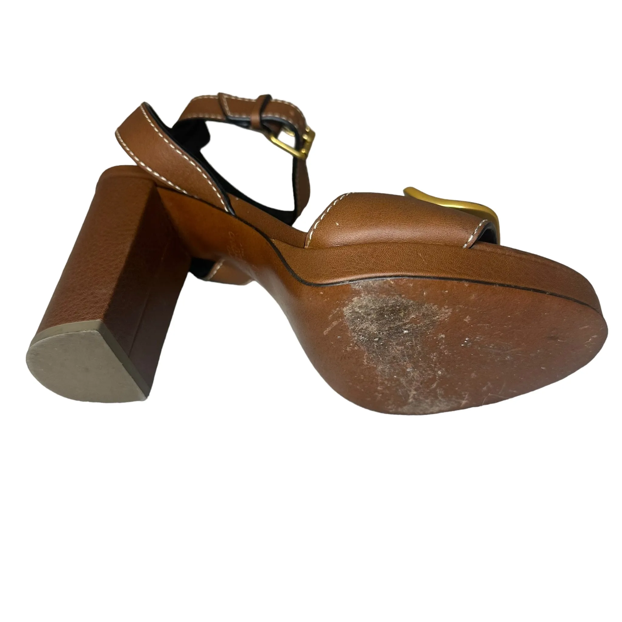 Valentino Brown Logo Shoes