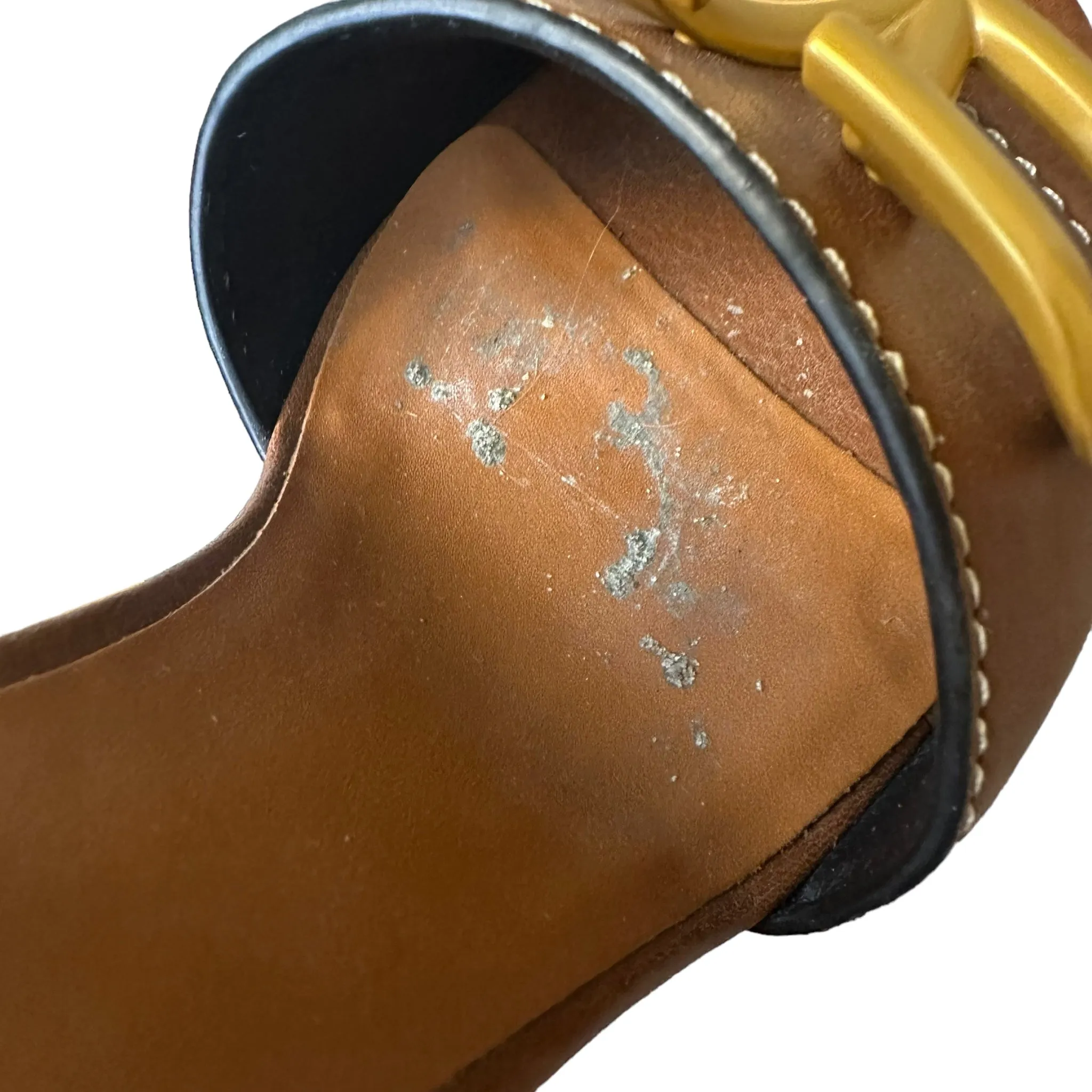 Valentino Brown Logo Shoes