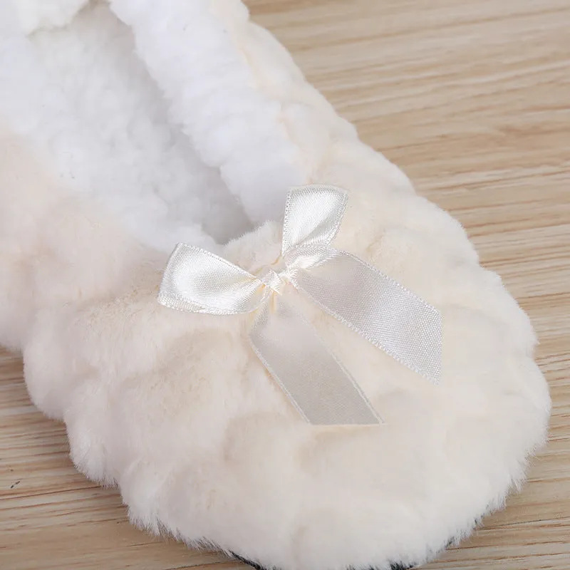 Women's Warm Soft Plush Home Slippers