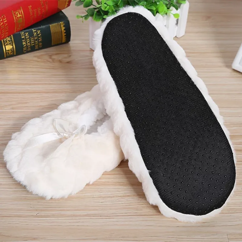 Women's Warm Soft Plush Home Slippers