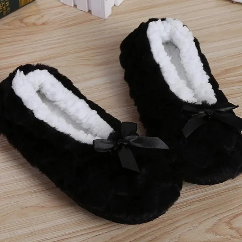Women's Warm Soft Plush Home Slippers